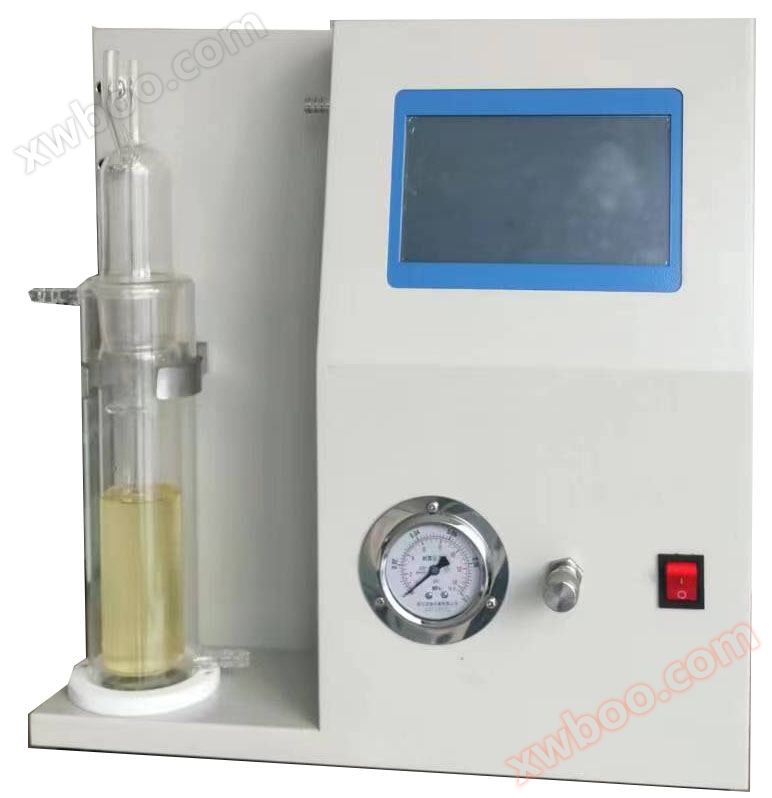 Automatic air release value measuring instrument